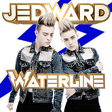 Обложка сингла Jedward «Waterline» (2012)