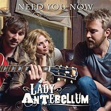 Обложка сингла Lady Antebellum «Need You Now» (2009)