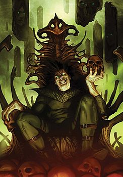 Кошмар на обложке Doctor Voodoo Avenger of the Supernatural #4 (январь, 2010) Художник — Марко Джурджевич.