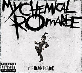 Обложка альбома группы My Chemical Romance «The Black Parade» (2006)