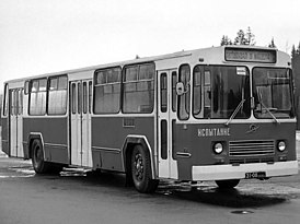 Автобус ЗиУ-8 на испытательном полигоне Завода имени Урицкого. 1974 год