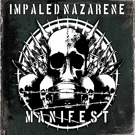 Обложка альбома Impaled Nazarene «Manifest» (2007)