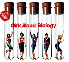 Обложка сингла Girls Aloud «Biology Alternative Cover» (2005)