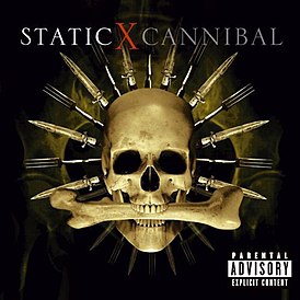 Обложка альбома Static-X «Cannibal» (2007)