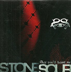 Обложка сингла Stone Sour «Say You’ll Haunt Me» (2010)