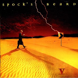 Обложка альбома Spock’s Beard «V» (2000)