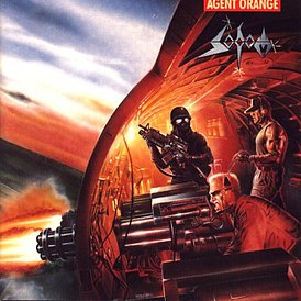 Обложка альбома Sodom «Agent Orange» (1989)