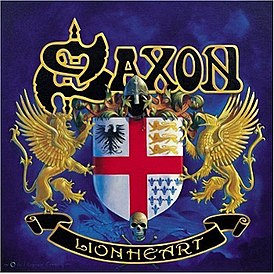 Обложка альбома Saxon «Lionheart» (2004)