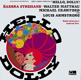 Обложка альбома Барбры Стрейзанд «Hello, Dolly!» (1969)