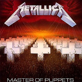 Обложка песни Metallica «Master of Puppets»