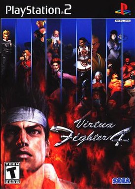 Североамериканская обложка Virtua Fighter 4 для консоли PlayStation 2.