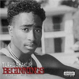 Обложка альбома 2Pac «Beginnings: The Lost Tapes» (2007)