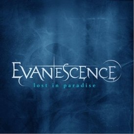 Обложка сингла Evanescence «Lost in Paradise» (2012)