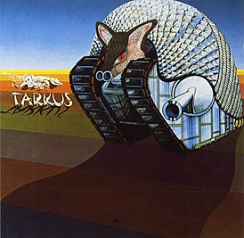 Обложка альбома Emerson, Lake & Palmer «Tarkus» (1971)