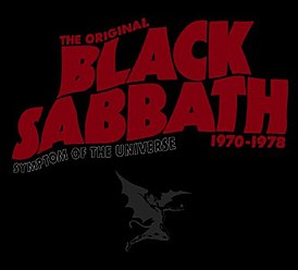 Обложка альбома Black Sabbath «Symptom of the Universe: The Original Black Sabbath 1970–1978» (2002)