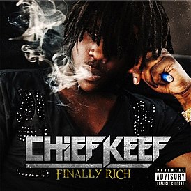 Обложка альбома Chief Keef «Finally Rich» (2012)