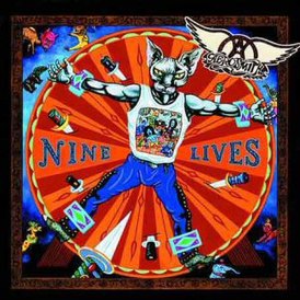 Обложка альбома Aerosmith «Nine Lives» (1997)