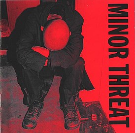 Обложка альбома Minor Threat «Complete Discography» (1989)