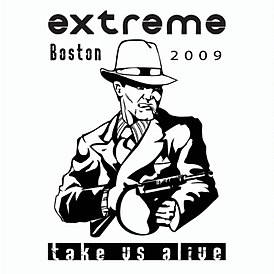 Обложка альбома Extreme «Take Us Alive» (2010)