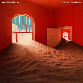 Обложка альбома Tame Impala «The Slow Rush» (2020)