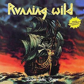 Обложка альбома Running Wild «Under Jolly Roger» (1987)