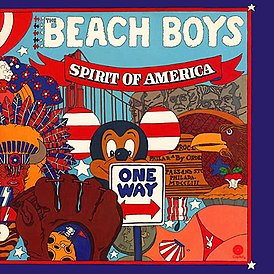 Обложка альбома The Beach Boys «Spirit of America» (1975)