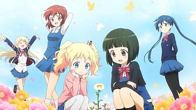 Основные персонажи Kin-iro Mosaic