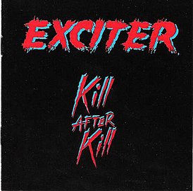 Обложка альбома Exciter «Kill After Kill» (1992)