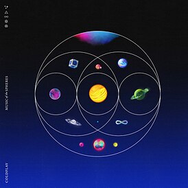 Обложка альбома Coldplay «Music of the Spheres» (2021)