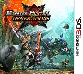 Обложка игры Monster Hunter Generations