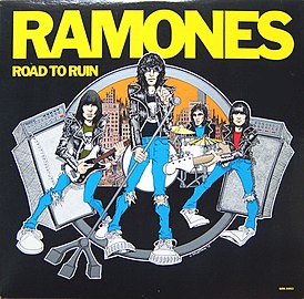 Обложка альбома Ramones «Road to Ruin» (1978)