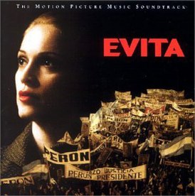 Обложка альбома Мадонны «Evita: Music from the Motion Picture» (1996)