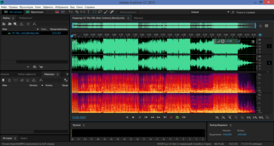 Скриншот программы Adobe Audition