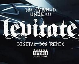 Обложка сингла Hollywood Undead «Levitate (Digital Dog Club mix)» (2011)