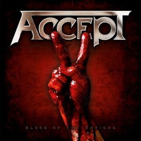 Обложка альбома Accept «Blood of the Nations» (2010)