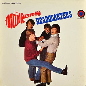 Обложка альбома The Monkees «Headquarters» (1967)