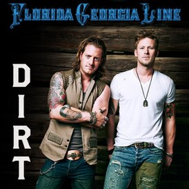 Обложка сингла Florida Georgia Line «Dirt» (2014)