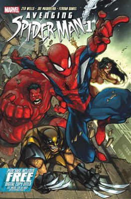 Один из вариантов обложки выпуска Avenging Spider-Man #1