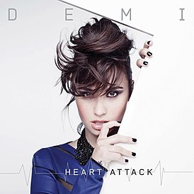 Обложка сингла Деми Ловато «Heart Attack» (2013)