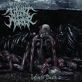 Обложка альбома Thy Art Is Murder «Infinite Death» (2008)