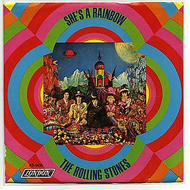 Обложка песни The Rolling Stones «She's a Rainbow»