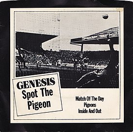 Обложка альбома Genesis «Spot the Pigeon» (1977)