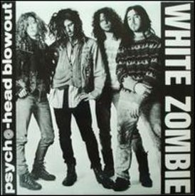 Обложка альбома White Zombie «Psycho-Head Blowout» (1987)