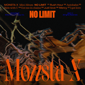 Обложка альбома Monsta X «No Limit» (2021)