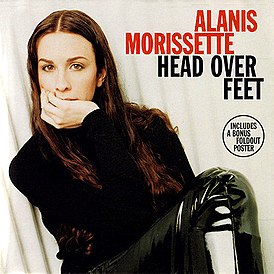 Обложка сингла Аланис Мориссетт «Head over Feet» (1996)