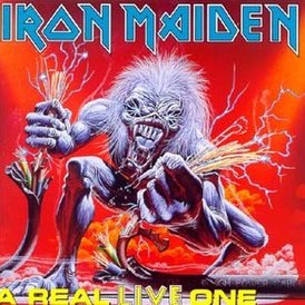 Обложка альбома Iron Maiden «A Real Live One» (1993)