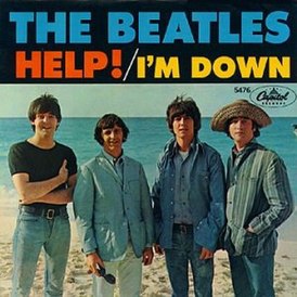 Обложка песни The Beatles «Help!»