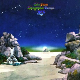 Обложка альбома Yes «Tales from Topographic Oceans» (1973)