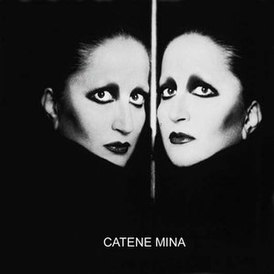 Обложка альбома Мины «Catene» (1984)