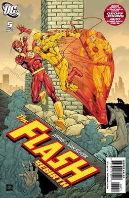 Обложка выпуска The Flash: Rebirth #5 (январь 2010).